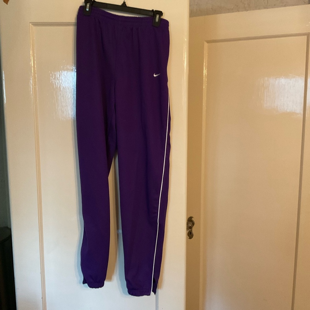 MENS Nike Team Sports TCU or other Purple Track Pants (cross listed)